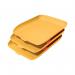 Leitz Cosy Letter Tray A4 Warm Yellow (Pack of 3) 53582019 LZ12625
