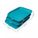 Leitz Cosy Letter Tray A4 Calm Blue (Pack of 3) 53582061 LZ12626