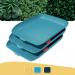 Leitz Cosy Letter Tray A4 Calm Blue (Pack of 3) 53582061 LZ12626