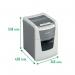 Leitz IQ Autofeed Office 100 Micro-Cut P-5 Shredder White 80121000 LZ12632