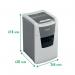 Leitz IQ Autofeed Office 150 Micro-Cut P-5 Shredder White 80141000 LZ12634