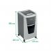 Leitz IQ Autofeed Office 300 Micro-Cut P-5 Shredder White 80161000 LZ12636