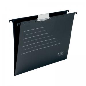 Leitz Alpha Recycle Suspension File A4 Black Pack of 10 19210095