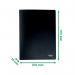 Leitz Recycle Display Book 20 Pocket A4 Black 46760095 LZ12799