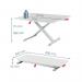 Leitz Ergo Cosy Standing Desk Converter with Sliding Tray 65320085 LZ12943