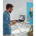 Leitz Ergo Cosy Standing Desk Converter 65330085 LZ12944