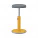 Leitz Ergo Cosy Active Sit/Stand Stool 370x370x690mm Warm Yellow 65180019 LZ12945