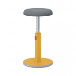 Leitz Ergo Cosy Active SitStand Stool 370x370x690mm Warm Yellow 65180019 LZ12945