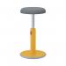 Leitz Ergo Cosy Active SitStand Stool 370x370x690mm Warm Yellow 65180019 LZ12945