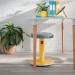 Leitz Ergo Cosy Active SitStand Stool 370x370x690mm Warm Yellow 65180019 LZ12945