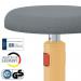 Leitz Ergo Cosy Active SitStand Stool 370mm Warm Yellow 65180019 LZ12945