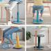Leitz Ergo Cosy Active SitStand Stool 370mm Warm Yellow 65180019 LZ12945