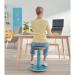 Leitz Ergo Cosy Active Sit/Stand Stool 370x370x690mm Calm Blue 65180061 LZ12946