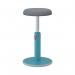 Leitz Ergo Cosy Active SitStand Stool 370x370x690mm Calm Blue 65180061 LZ12946