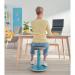 Leitz Ergo Cosy Active SitStand Stool 370x370x690mm Calm Blue 65180061 LZ12946