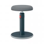 Leitz Ergo Cosy Active SitStand Stool 370x370x690mm Velvet Grey 65180089 LZ12947