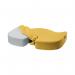 Leitz Ergo Cosy Seat Cushion 355x455x75mm Warm Yellow 52840019 LZ12955