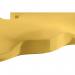 Leitz Ergo Cosy Seat Cushion 355x455x75mm Warm Yellow 52840019 LZ12955