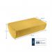 Leitz Ergo Cosy Foot Rest 260x405x140mm Warm Yellow 53710019 LZ12958