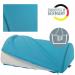 Leitz Ergo Cosy Foot Rest 260x405x140mm Calm Blue 53710061 LZ12959