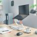 Leitz Ergo Adjustable Multi-Angle Laptop Stand White 258x45x253mm 64240001 LZ13260