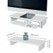 Leitz Ergo Monitor Stand 560x80x210mm White 64340001 LZ13261