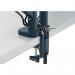 Leitz Ergo Dual Monitor Arm Dark Grey 65370089 LZ13468