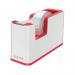 Leitz WOW Tape Dispenser Duo Colour White/Red 53641026 LZ13546