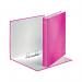 Leitz WOW Ring Binder 2 D-Ring 25mm A4 Pink (Pack of 10) 42410023 LZ32865