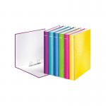 Leitz Wow 2 D-Ring Binder 25mm A4 + Assorted (Pack of 10) 42412099 LZ32919