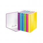 Leitz Wow 2 D-Ring Binder 25mm A4 + Assorted (Pack of 10) 42412099 LZ32919