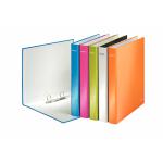 Leitz Wow 2 D-Ring Binder 25mm A4 + Assorted (Pack of 10) 42412099 LZ32919