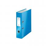 Leitz Wow 180 Lever Arch File 80mm A4 Blue (Pack of 10) 10050036 LZ33008