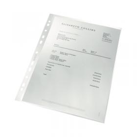 Leitz Punched Pockets Recycled A4 (Pack of 100) 4791-10-03 LZ39486