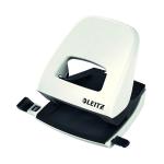 Leitz NeXXt WOW Metal Office Hole Punch Pearl White 50081001 LZ39594