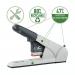 Leitz Heavy Duty Stapler WhiteGrey 55510084 LZ555085