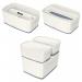 Leitz MyBox Small Storage Box With Lid WhiteGrey 52291001 LZ58836