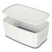 Leitz MyBox Small Storage Box With Lid White/Grey 52291001