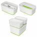 Leitz MyBox Small Storage Box With Lid WhiteGreen 52291064 LZ58839