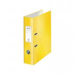 Leitz 180 WOW Lever Arch File A4 80mm Yellow (10 Pack) 10050016 LZ59453