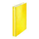 Leitz WOW Ring Binder Yellow A4 25mm (Pack of 10) 42410016 LZ59489