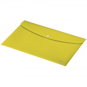 Leitz Recycle Document Wallet Plastic A4 Yellow Pack of 10 46780015