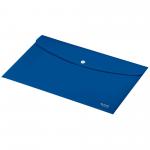 Leitz Recycle Document Wallet Plastic A4 Blue (Pack of 10) 46780035 LZ61101