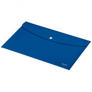 Leitz Recycle Document Wallet Plastic A4 Blue Pack of 10 46780035