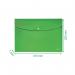 Leitz Recycle Document Wallet Plastic A4 Green (Pack of 10) 46780055 LZ61102