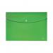 Leitz Recycle Document Wallet Plastic A4 Green (Pack of 10) 46780055 LZ61102