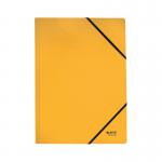 Leitz Recycle Card FolderElastic Bands A4 Yellow (Pack of 10) 39080015 LZ61111