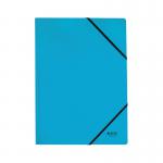 Leitz Recycle Card Folder Elastic Bands A4 Blue (Pack of 10) 39080035 LZ61113