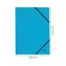 Leitz Recycle Card Folder Elastic Bands A4 Blue (Pack of 10) 39080035 LZ61113