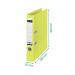 Leitz Recycle Lever Arch File A4 50mm Yellow (Pack of 10) 10190015 LZ61507